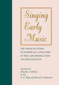 Singing Early Music