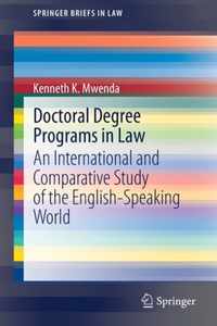 Doctoral Degree Programs in Law