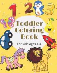 Toddler Coloring Book For kids ages 1-4