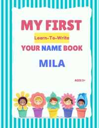 My First Learn-To-Write Your Name Book