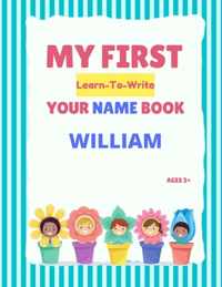 My First Learn-To-Write Your Name Book