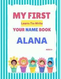 My First Learn-To-Write Your Name Book