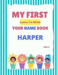 My First Learn-To-Write Your Name Book