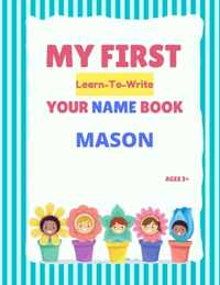 My First Learn-To-Write Your Name Book