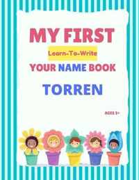 My First Learn-To-Write Your Name Book