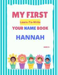 My First Learn-To-Write Your Name Book