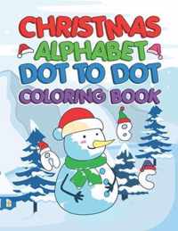 Christmas Alphabet Dot To Dot Coloring Book