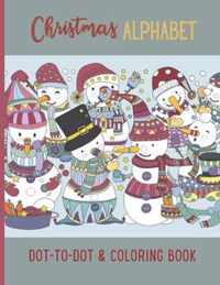 Christmas Alphabet Dot to Dot & Coloring Book