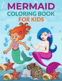 Mermaid Coloring Book For Kids