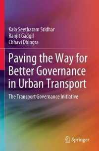 Paving the Way for Better Governance in Urban Transport