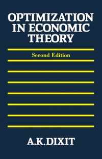 Optimization In Economic Theory