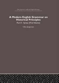 A Modern English Grammar on Historical Principles