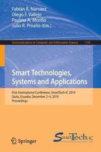 Smart Technologies, Systems and Applications