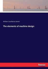 The elements of machine design