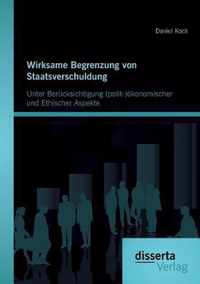 Wirksame Begrenzung von Staatsverschuldung