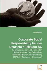 Corporate Social Responsibility bei der Deutschen Telekom AG