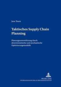 Taktisches Supply Chain Planning