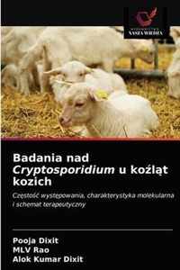 Badania nad Cryptosporidium u kolt kozich