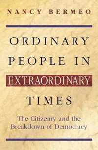 Ordinary People in Extraordinary Times