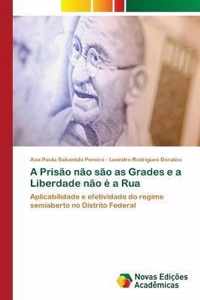 A Prisao nao sao as Grades e a Liberdade nao e a Rua