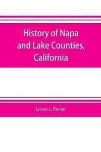 History of Napa and Lake Counties, California