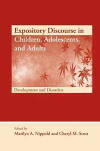 Expository Discourse in Children, Adolescents, and Adults