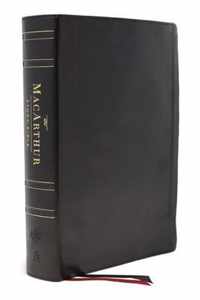 ESV, MacArthur Study Bible, 2nd Edition, Genuine leather, Black