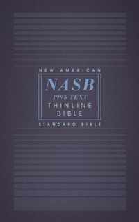 NASB, Thinline Bible, Paperback, Red Letter, 1995 Text, Comfort Print