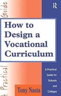 How to Design a Vocational Curriculum