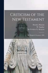 Criticism of the New Testament