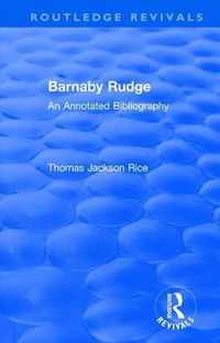 Routledge Revivals: Barnaby Rudge (1987 )