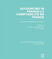 Accounting in France (Rle Accounting): Historical Essays/Etudes Historiques