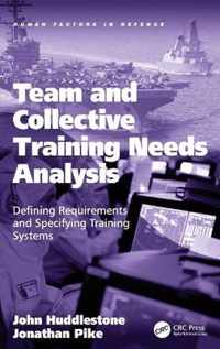 Team and Collective Training Needs Analysis