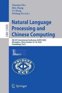 Natural Language Processing and Chinese Computing