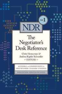 The Negotiator's Desk Reference