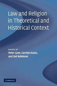 Law and Religion in Theoretical and Historical Context