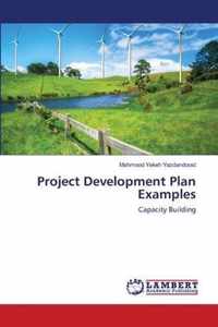 Project Development Plan Examples