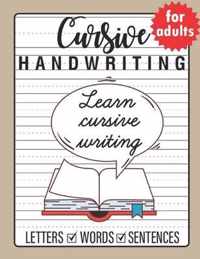 Cursive Handwriting for Adults