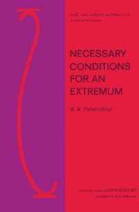 Necessary Conditions for an Extremum