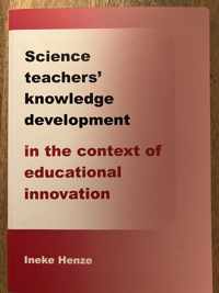 Science teachers' knowledge development in the context of educational innovation