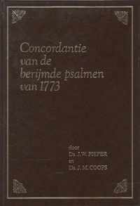 Concordantie berymde psalmen van 1773