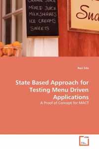 State Based Approach for Testing Menu Driven Applications