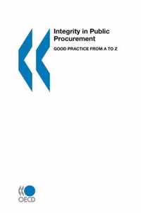 Integrity in Public Procurement