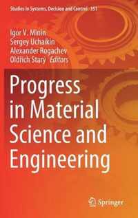 Progress in Material Science and Engineering