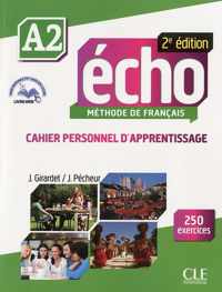 Écho 2e édition - Niveau A2 cahier personnel d'apprentissage