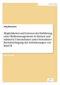 Möglichkeiten und Grenzen der Einführung eines Risikomanagements in kleinen und mittleren Unternehmen unter besonderer Berücksichtigung der Anforderun