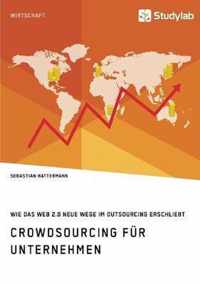 Crowdsourcing fur Unternehmen. Wie das Web 2.0 neue Wege im Outsourcing erschliesst