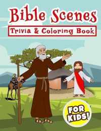 Bible Scenes Trivia And Coloring Book