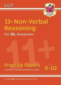 11+ GL Non-Verbal Reasoning Practice Papers - Ages 9-10 (with Parents' Guide & Online Edition)