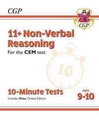 11+ CEM 10-Minute Tests: Non-Verbal Reasoning - Ages 9-10 (with Online Edition)